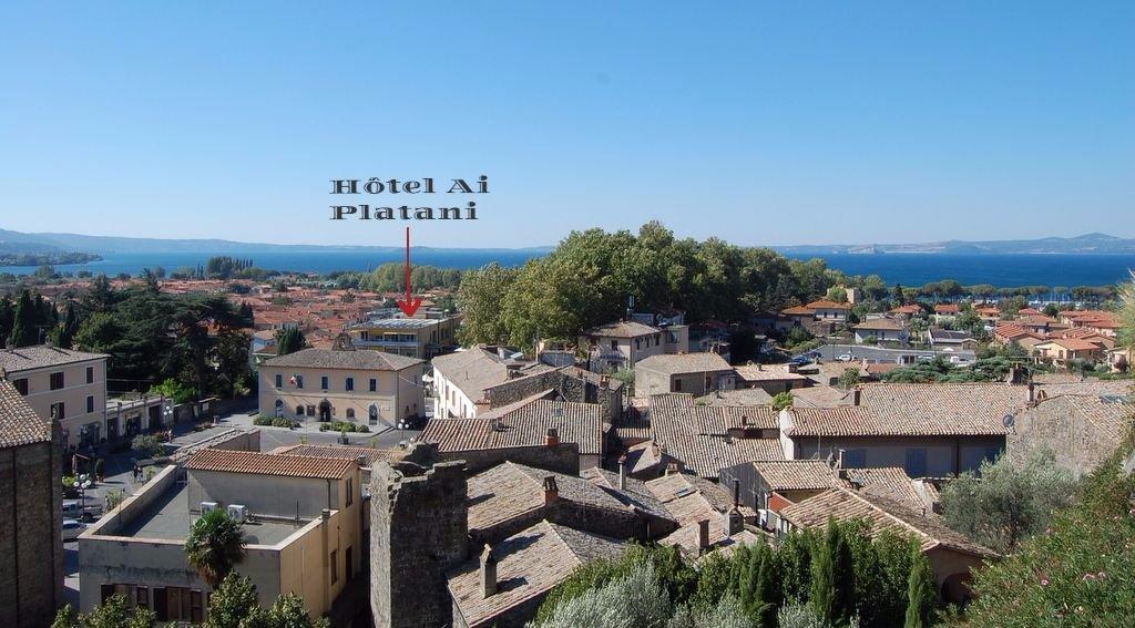 Platani Hotel Bolsena Eksteriør bilde